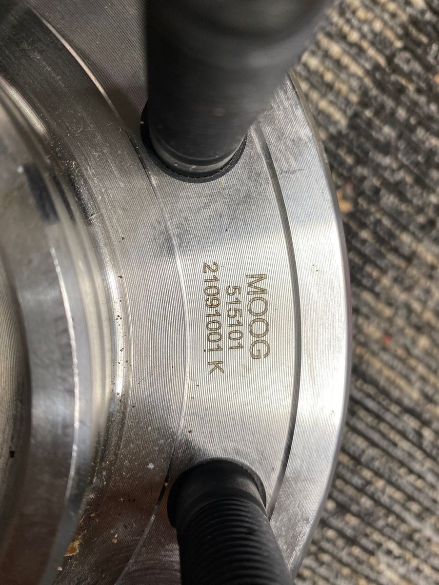 MOOG 515101 Wheel Bearing & Hub Assembly, Front, ABS, 5 Lug, OEM Quality - Photo 2